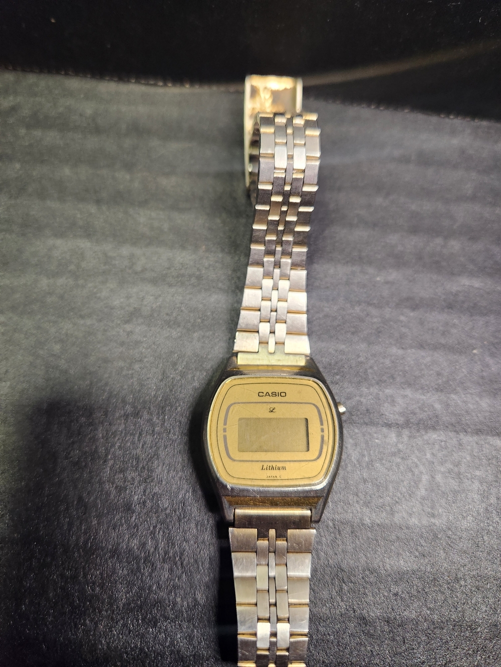 Casio Gold Digital Women's Stainless Steel Watch - Gold Face